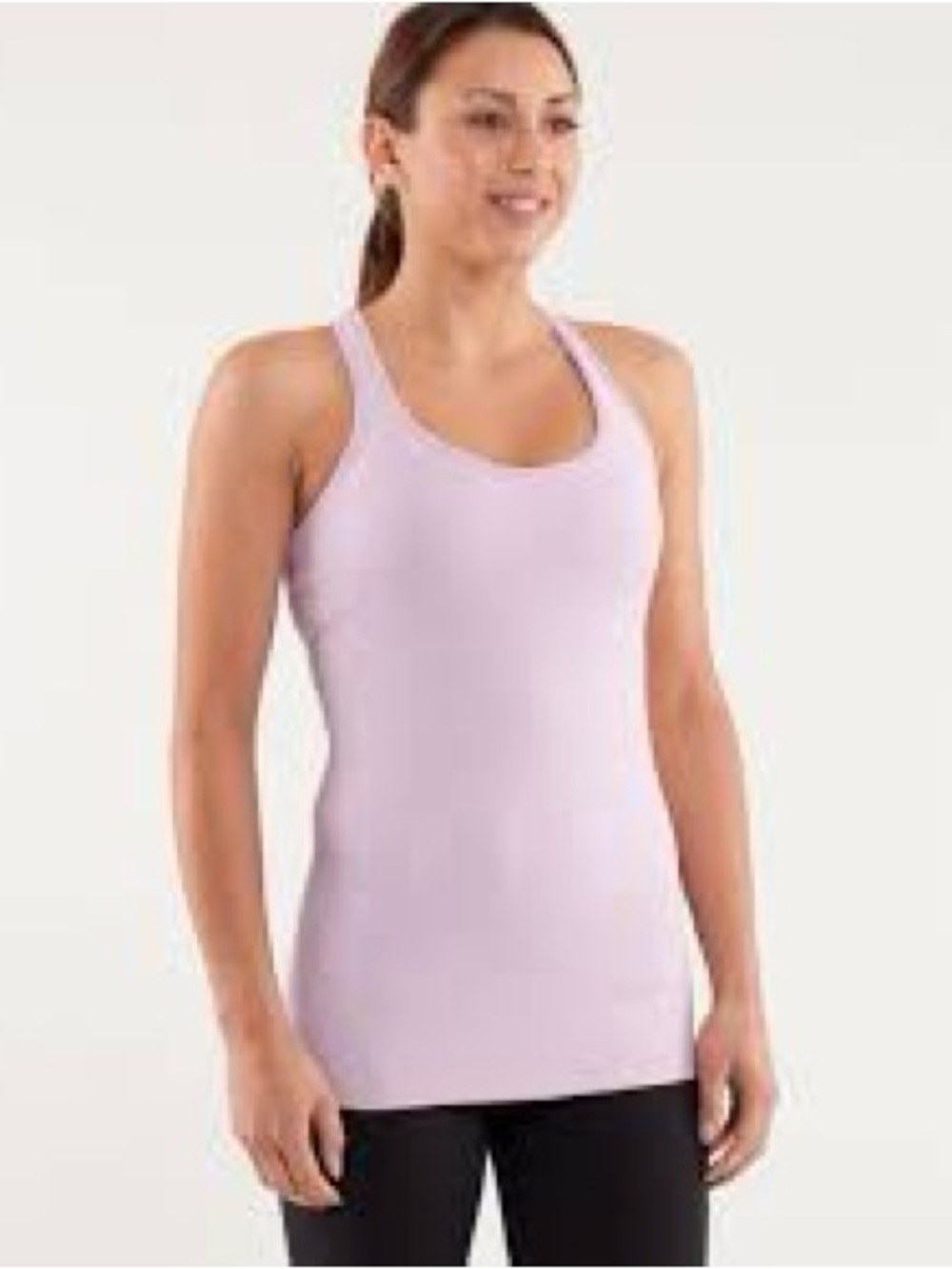 lululemon athletica Lilac Scoop Neck Tank Top